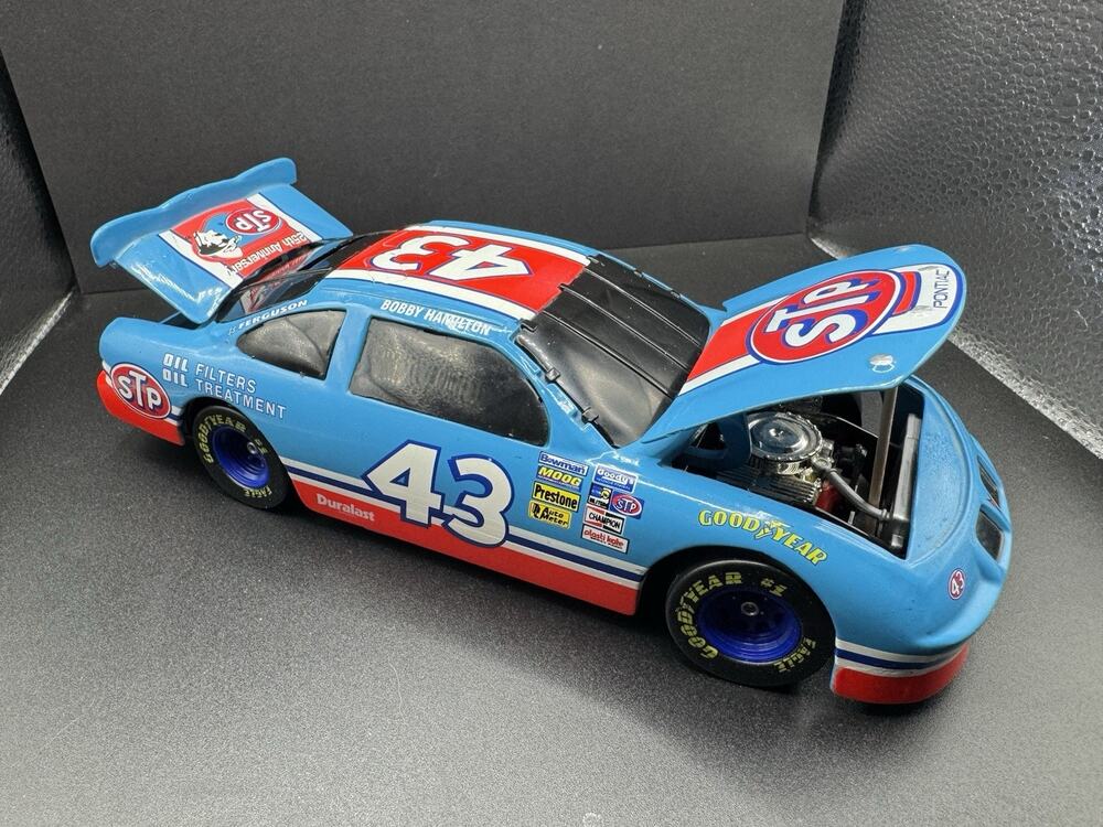NASCAR Action Diecast Money Bank STP Bobby Hamilton Piggy Bank